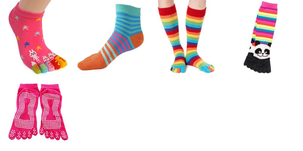 funny toe socks